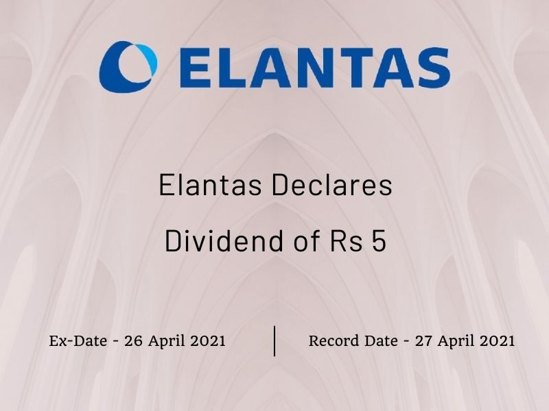 Elantas Beck India Declares Dividend of Rs 5