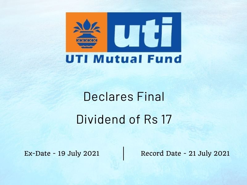 UTI Asset Management Company Declares Final Dividend of Rs 17