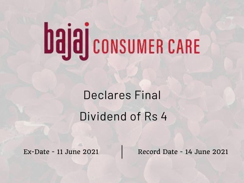 bajaj consumer dividend