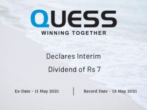 Quess Corp Limited Declares Interim Dividend of Rs 7