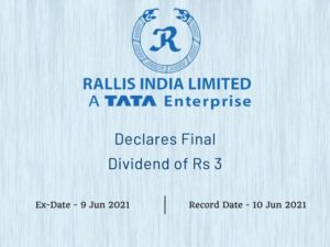 Rallis India Limited Declares Final Dividend of Rs 3