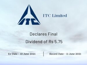 ITC Limited Declares Final Dividend of Rs 5.75