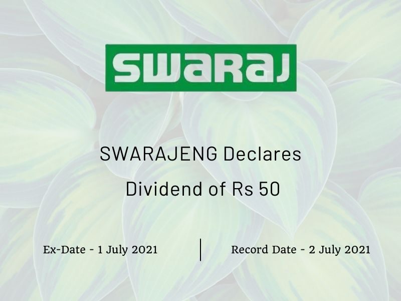 Swaraj Engines Ltd Declares Dividend of Rs 50