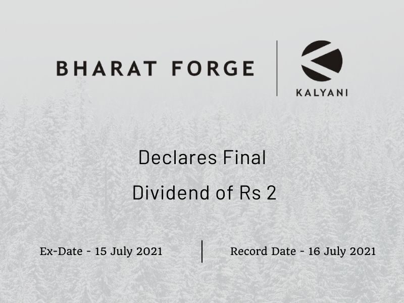 Bharat Ltd Declares Rs 2 Final Dividend (2021)