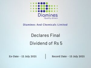 Diamines & Chemicals Ltd Declares Final Dividend of Rs 5