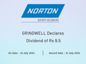 Grindwell Norton Ltd Declares Dividend of Rs 9.5