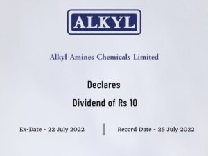 Alkyl Amines Chemicals Ltd Declares Rs 10 Dividend for FY2022