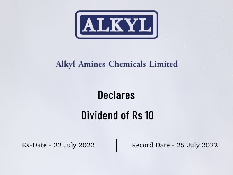 Alkyl Amines Chemicals Ltd Declares Rs 10 Dividend for FY2022