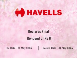 Havells India Announces ₹6 Final Dividend for FY 2023-24